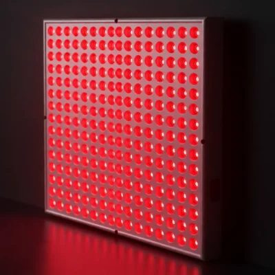 Panneau LED 225 LED allumé Panneau LED RedgenR 225 LED allumé, lumière rouge
