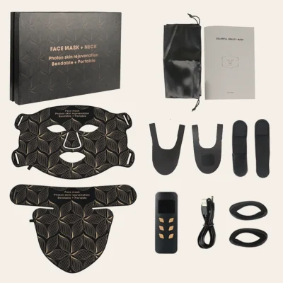 Équipement LED — référence 10 Masque LED visage et cou 8 couleurs