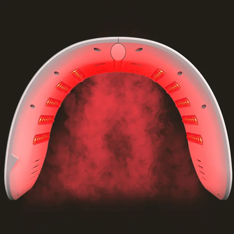 Arche LED de soin visage 7 couleurs avec pulvérisateur